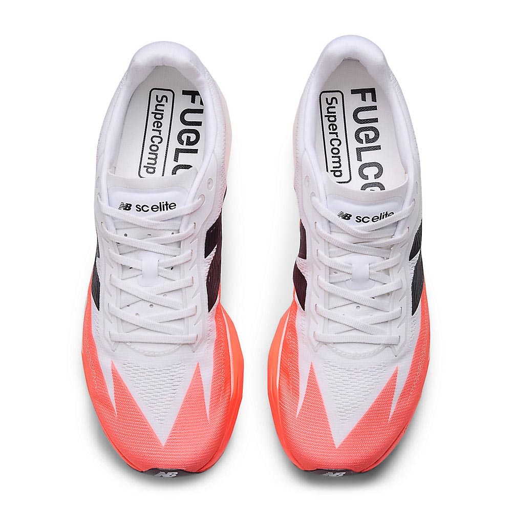 New Balance FuelCell SuperComp Elite v5 Joggesko Herre Hvit/Rød