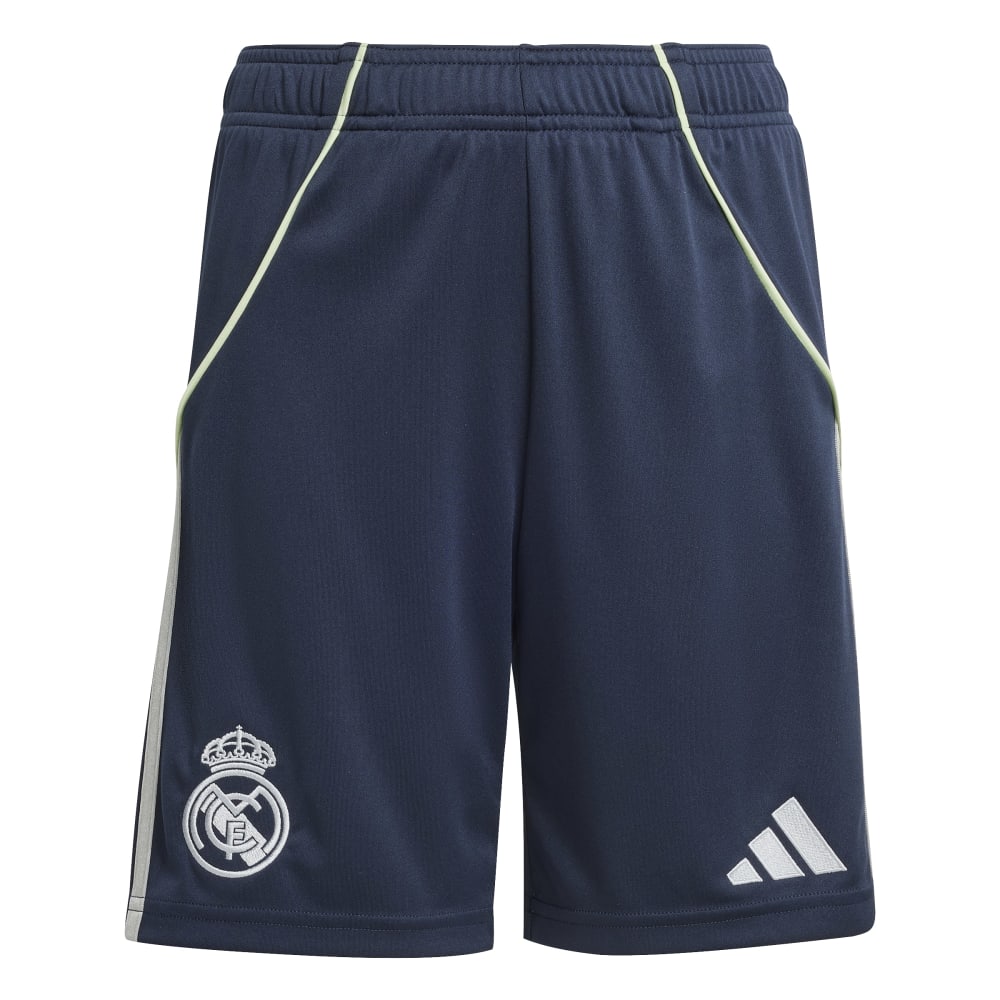 Adidas Real Madrid Fotballshorts 25/26 Barn Borte