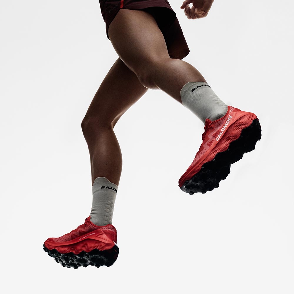 Salomon S/Lab Ultra Glide 1.5 Joggesko Rød
