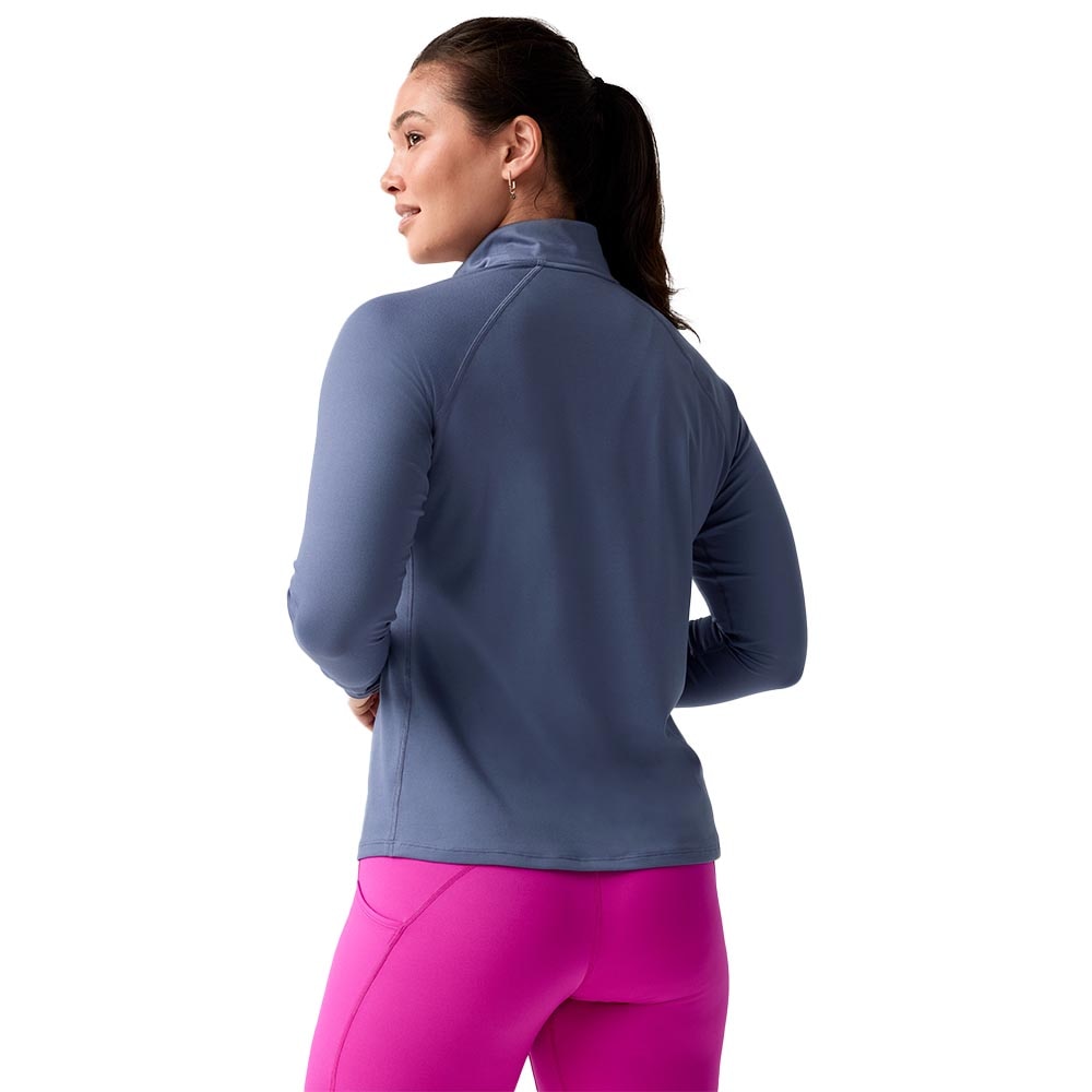 Brooks Dash Half-Zip 3.0 Trøye Dame Blå/Lilla