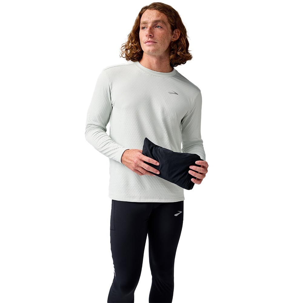 Brooks Canopy Packable Løpejakke Herre Sort