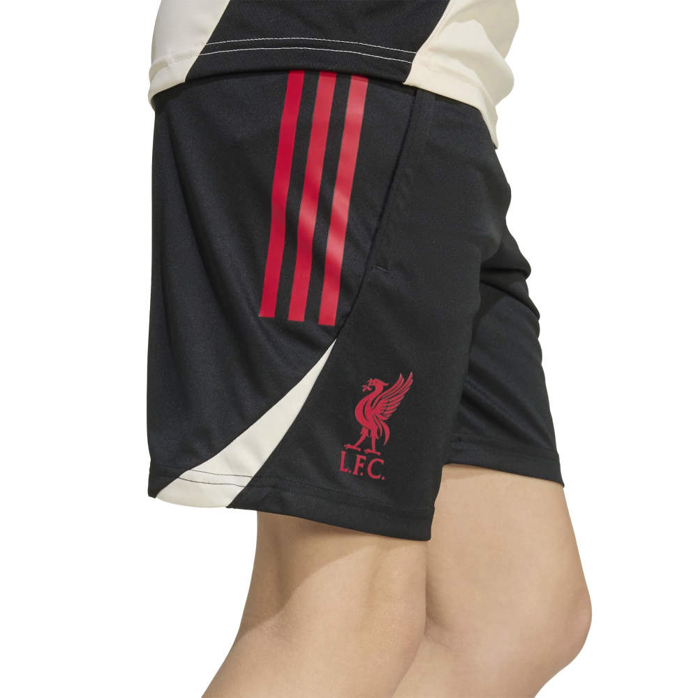Adidas Liverpool FC Tiro Competition Treningsshorts 25/26 Barn Sort/Rød