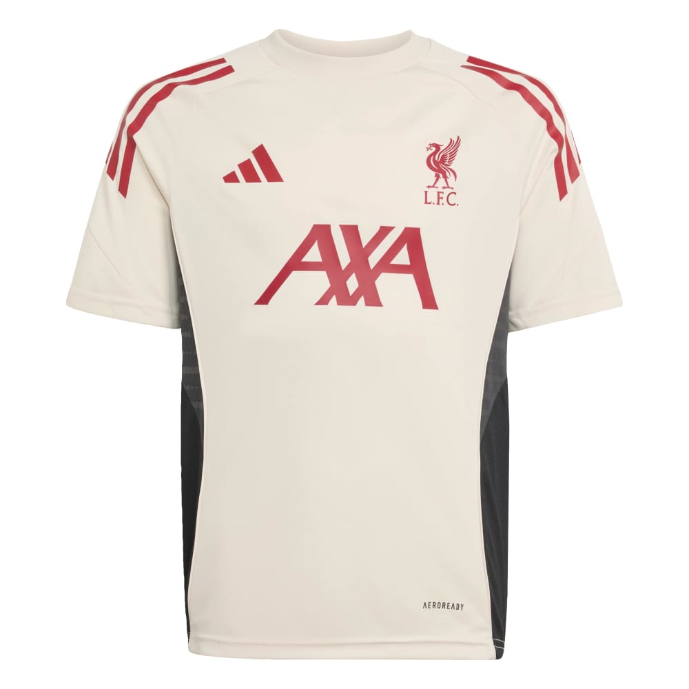 Adidas Liverpool FC Tiro Competition Treningstrøye 25/26 Barn Hvit/Rød 