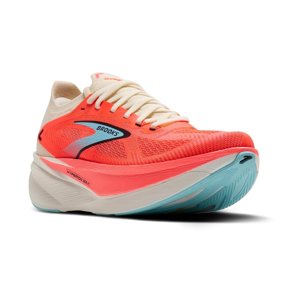 Brooks Hyperion Max 3 Joggesko Dame Rød/Blå/Beige