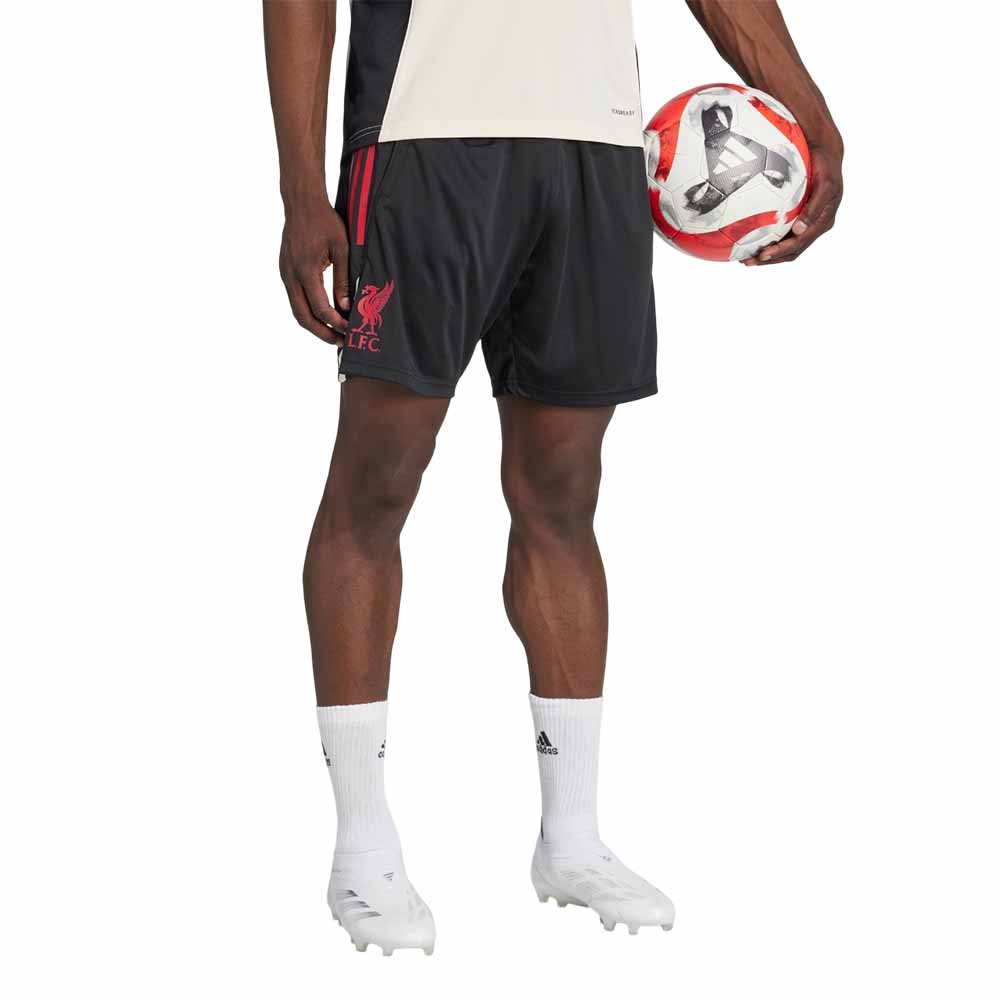 Adidas Liverpool FC Tiro Competition Treningsshorts 25/26 Sort/Rød