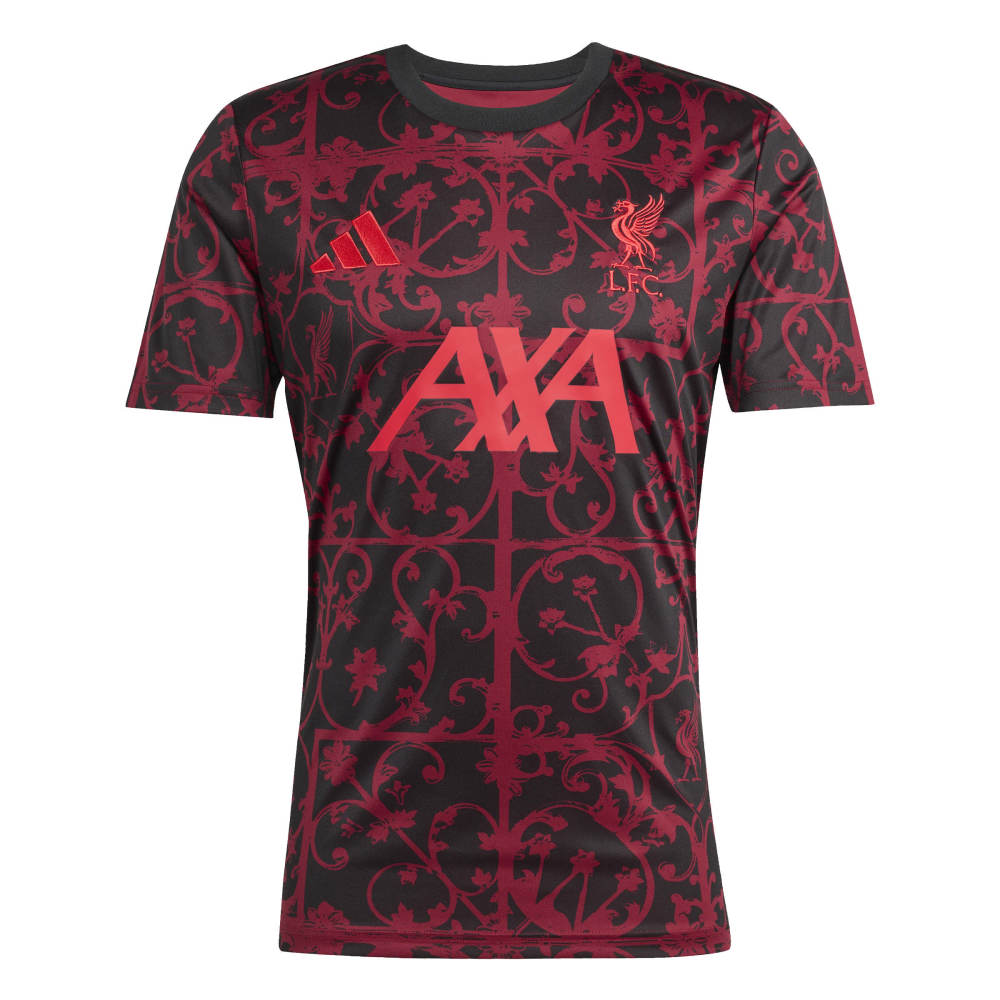 Adidas Liverpool FC Pre-Match Treningstrøye 25/26 Sort/Rød