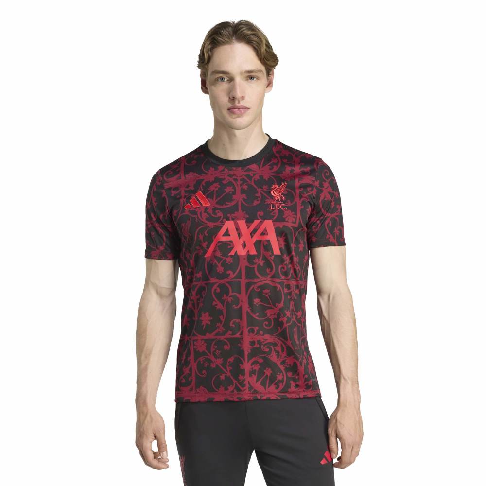 Adidas Liverpool FC Pre-Match Treningstrøye 25/26 Sort/Rød