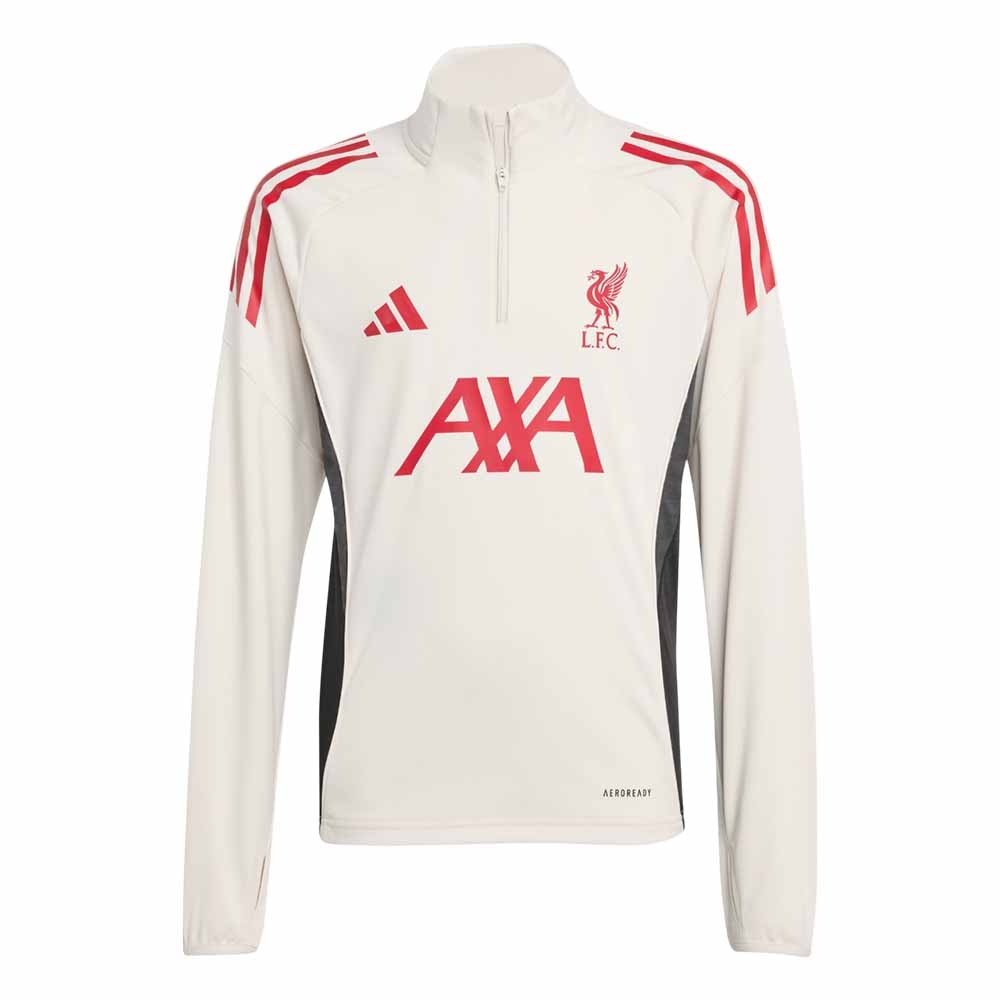 Adidas Liverpool FC Tiro Competition Treningsgenser 25/26 Barn Hvit/Rød