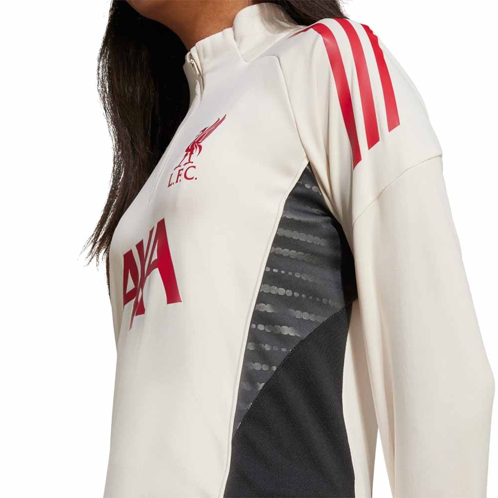 Adidas Liverpool FC Tiro Competition Treningsgenser 25/26 Barn Hvit/Rød