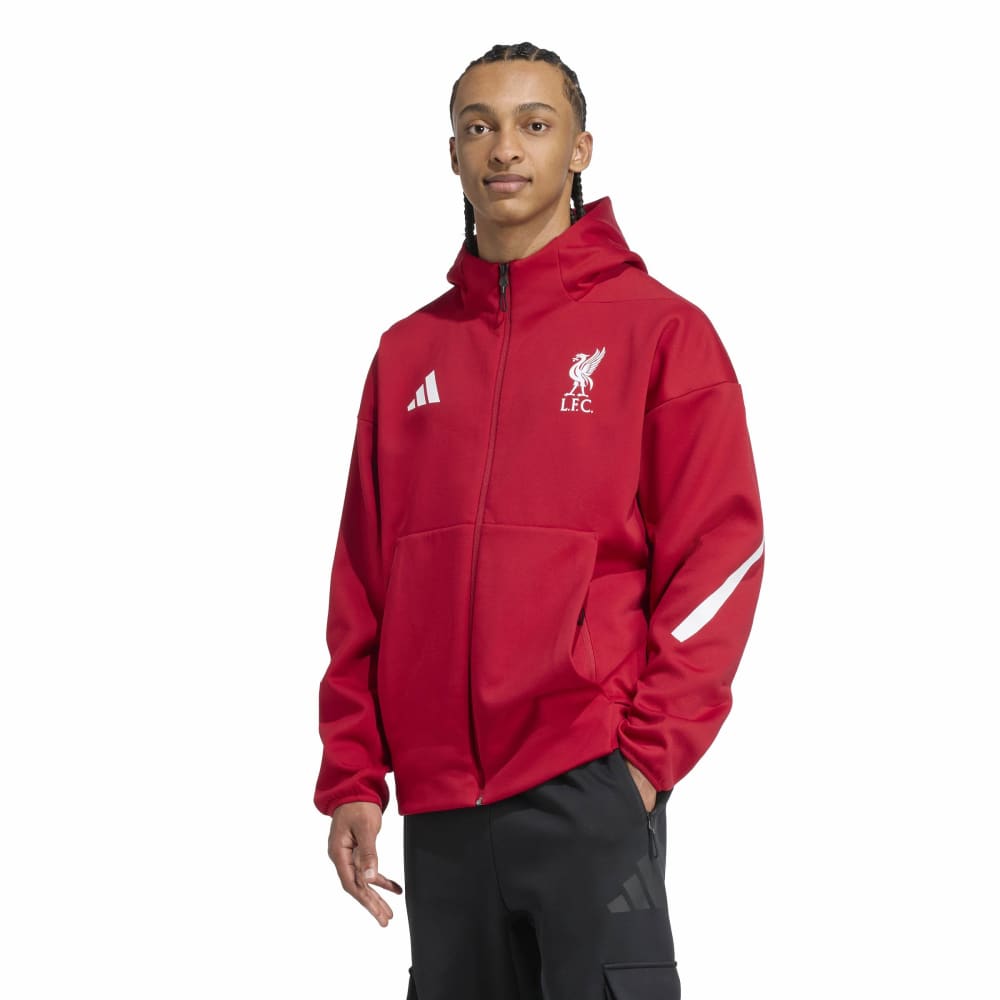 Adidas Liverpool FC Anthem Jakke 25/26 Rød