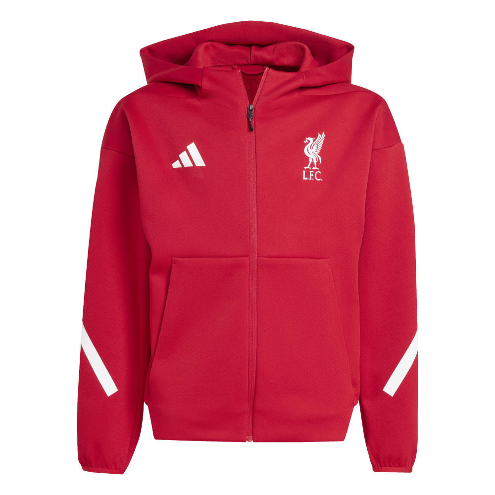Adidas Liverpool FC Anthem Jakke 25/26 Barn Rød