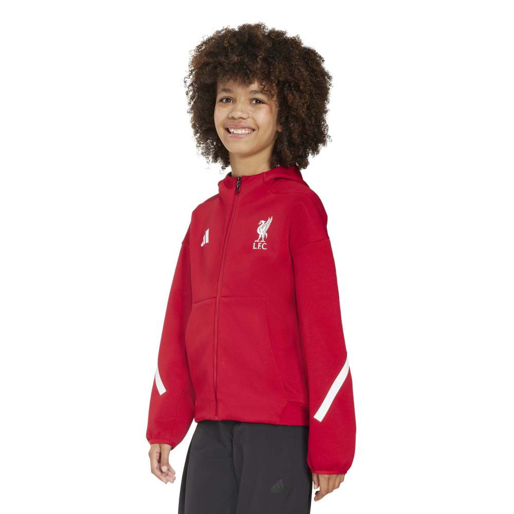 Adidas Liverpool FC Anthem Jakke 25/26 Barn Rød