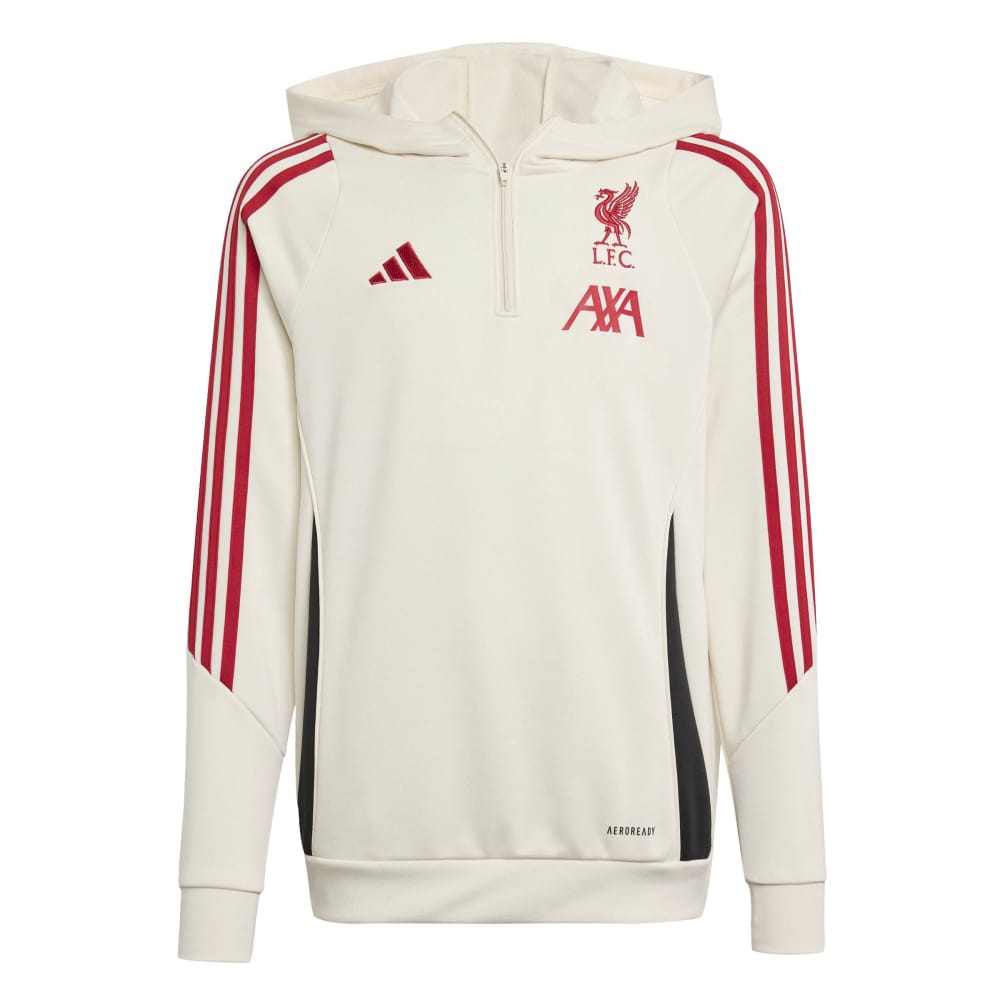 Adidas Liverpool FC Tiro Competition Treningsgenser Hette 25/26 Barn Hvit/Rød