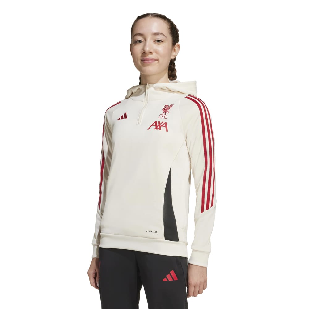Adidas Liverpool FC Tiro Competition Treningsgenser Hette 25/26 Barn Hvit/Rød