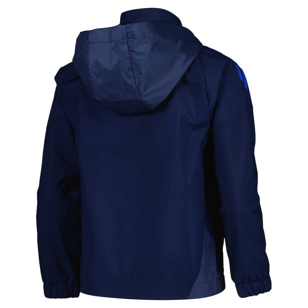Adidas Leeds United Allværsjakke 25/26 Marine