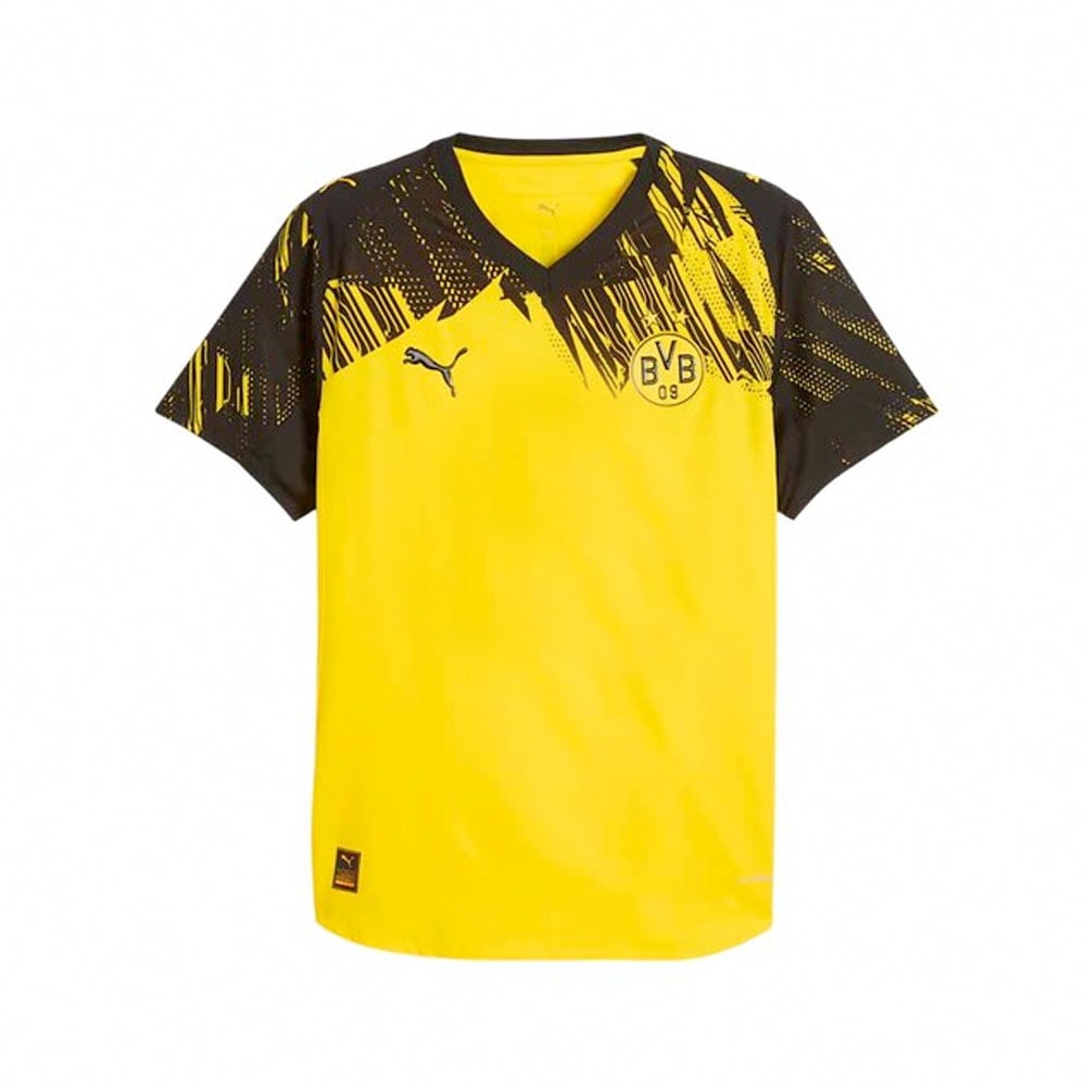 Puma BVB Dortmund Authentic Fotballdrakt 25/26 Hjemme 