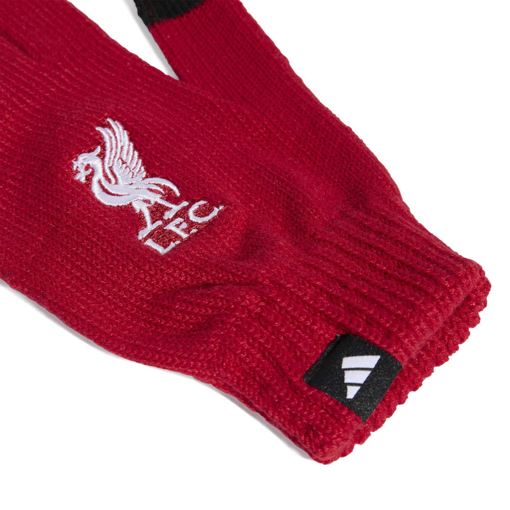 Adidas Liverpool FC Spillerhansker 25/26 Rød/Hvit