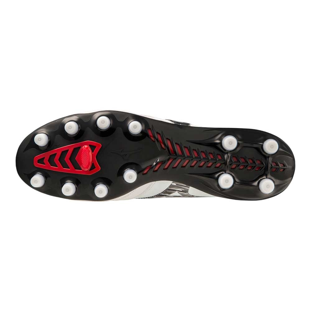 Mizuno Morelia Neo IV Beta Elite FG Fotballsko Hvit/Sort/Rød