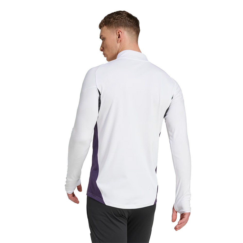 Adidas Manchester United Tiro Treningsgenser 25/26 Hvit