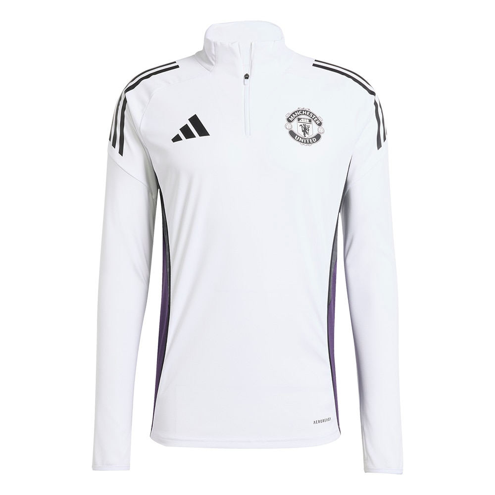 Adidas Manchester United Tiro Treningsgenser 25/26 Hvit
