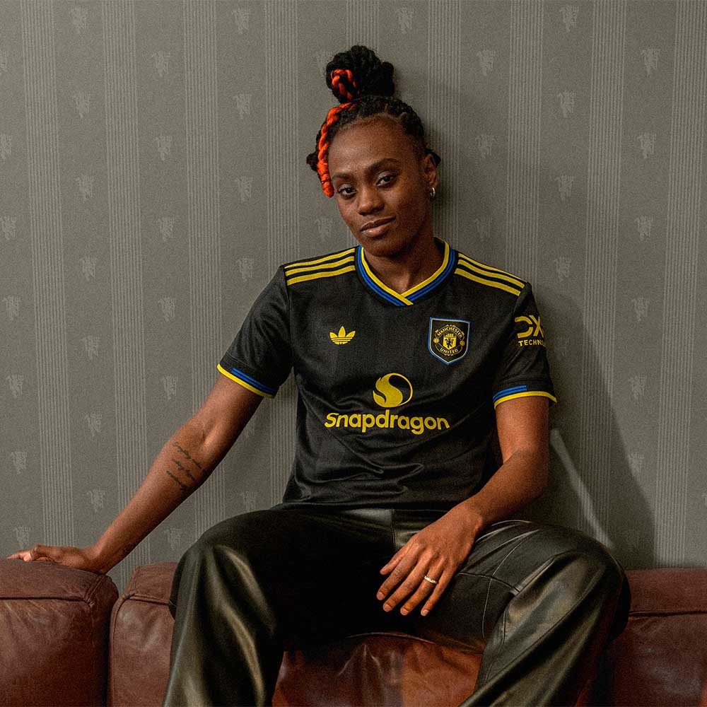 Adidas Manchester United Fotballdrakt 25/26 Barn Tredje