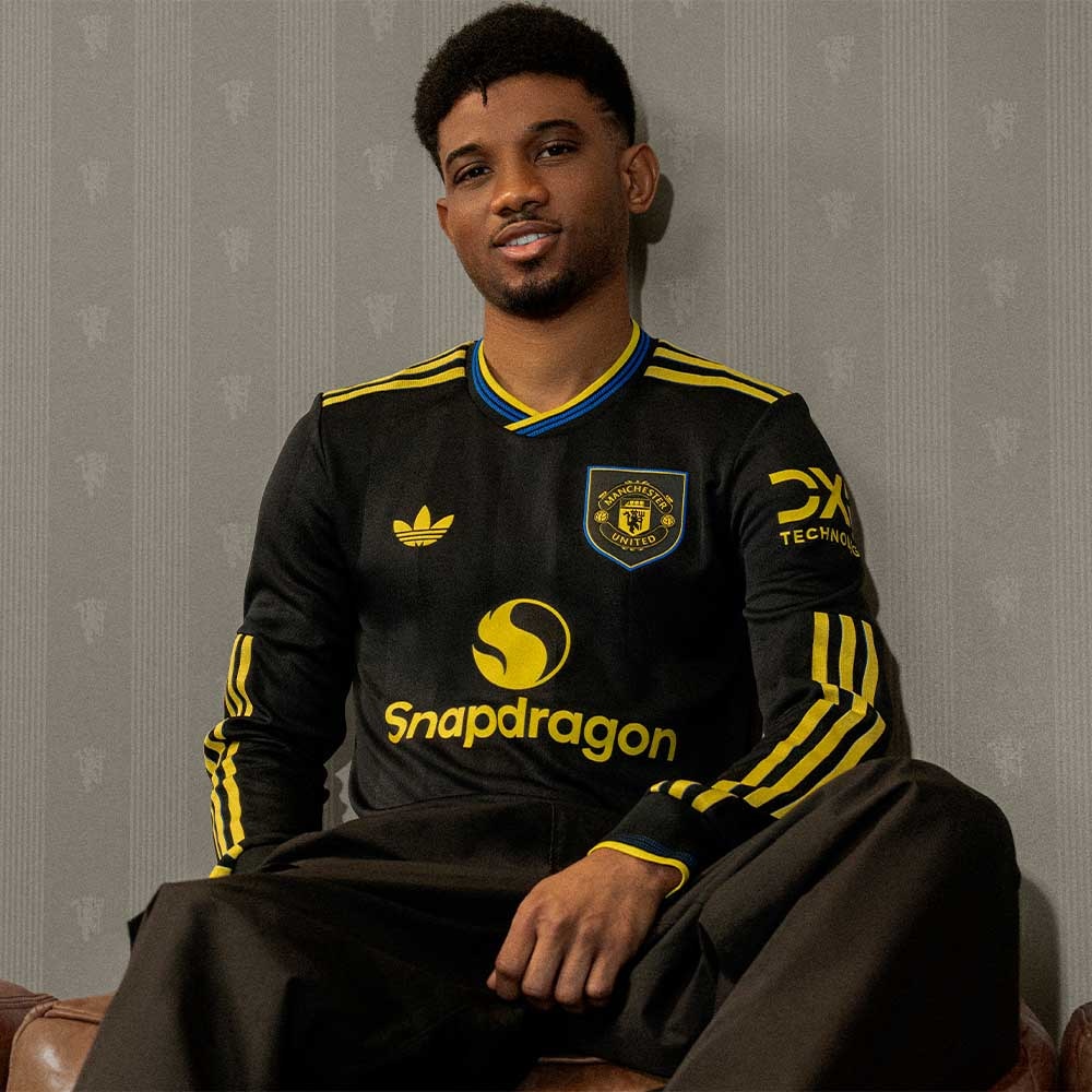 Adidas Manchester United Authentic Langermet Fotballdrakt 25/26 Tredje