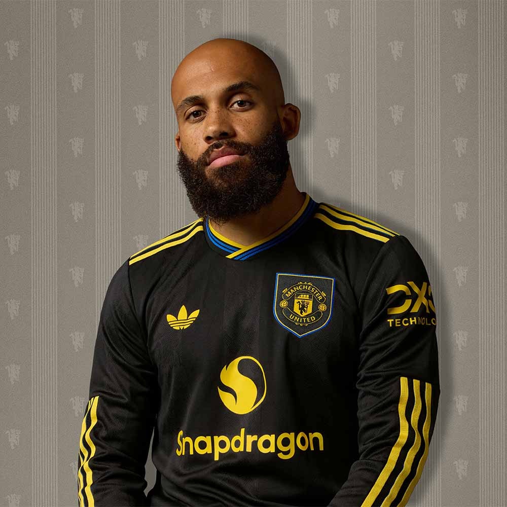 Adidas Manchester United Authentic Langermet Fotballdrakt 25/26 Tredje