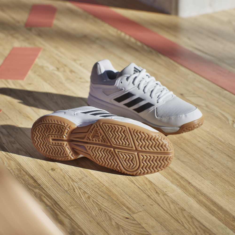 Adidas Speedcourt Hallsko Barn Hvit