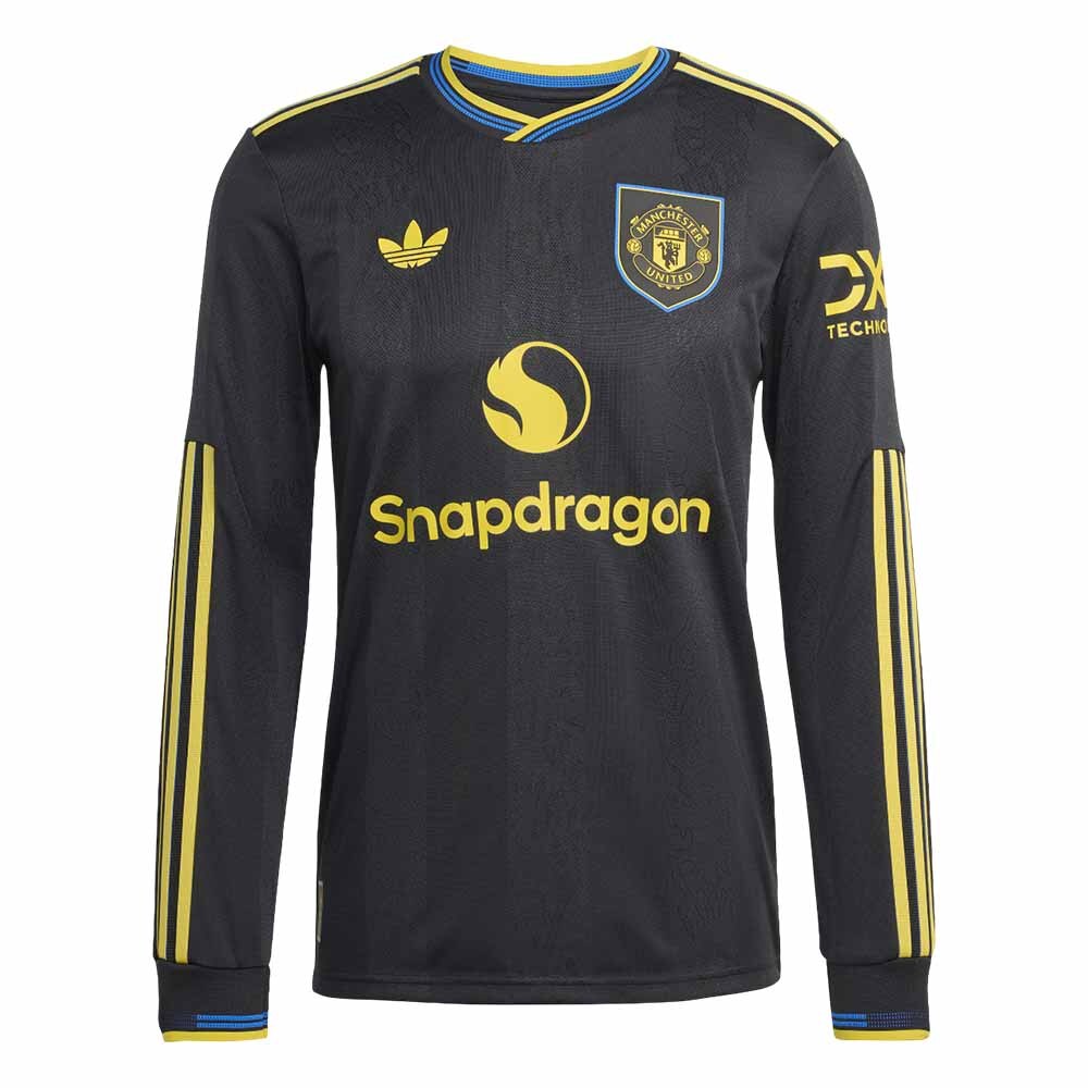 Adidas Manchester United Authentic Langermet Fotballdrakt 25/26 Tredje