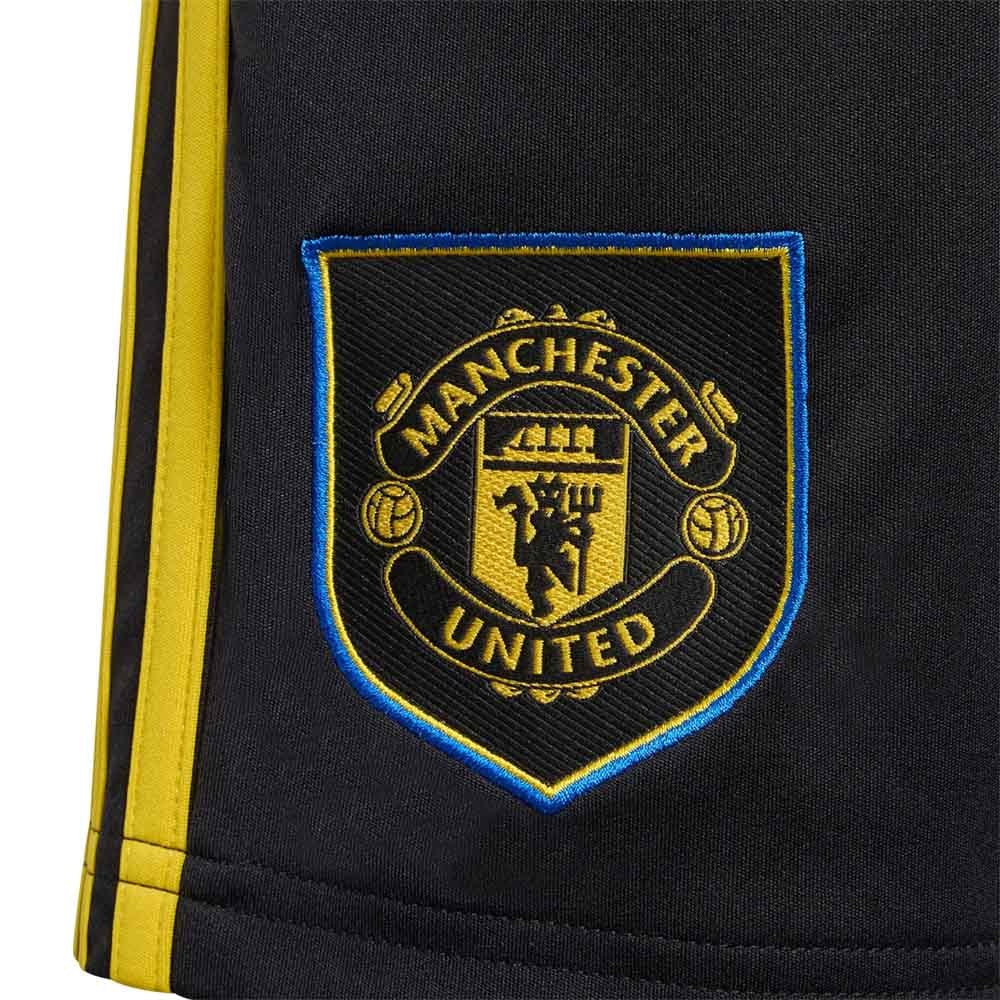 Adidas Manchester United Fotballshorts 25/26 Barn Tredje