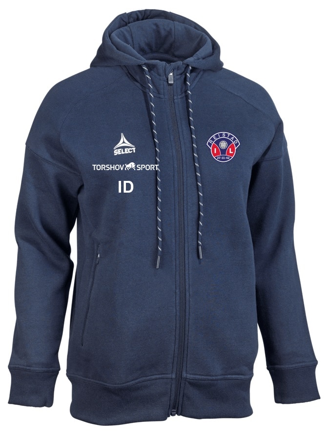 Select Reistad IL Full-Zip Hettegenser Dame Marine