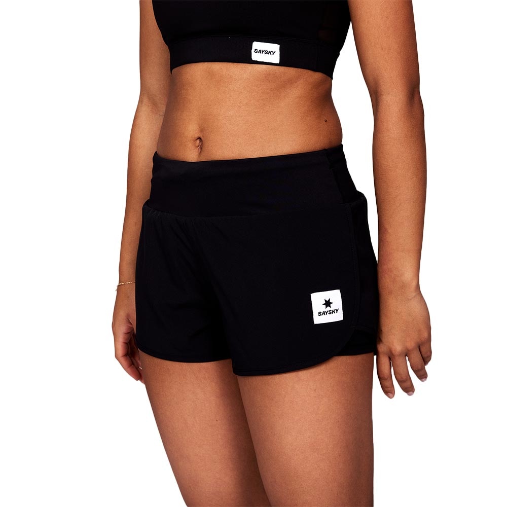 Saysky Pace Løpeshorts 3" Dame Sort