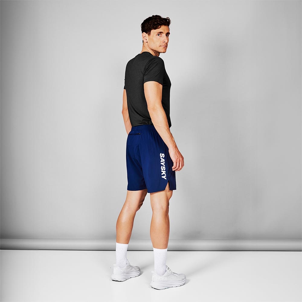 Saysky Pace 6'' Løpeshorts Herre Marine