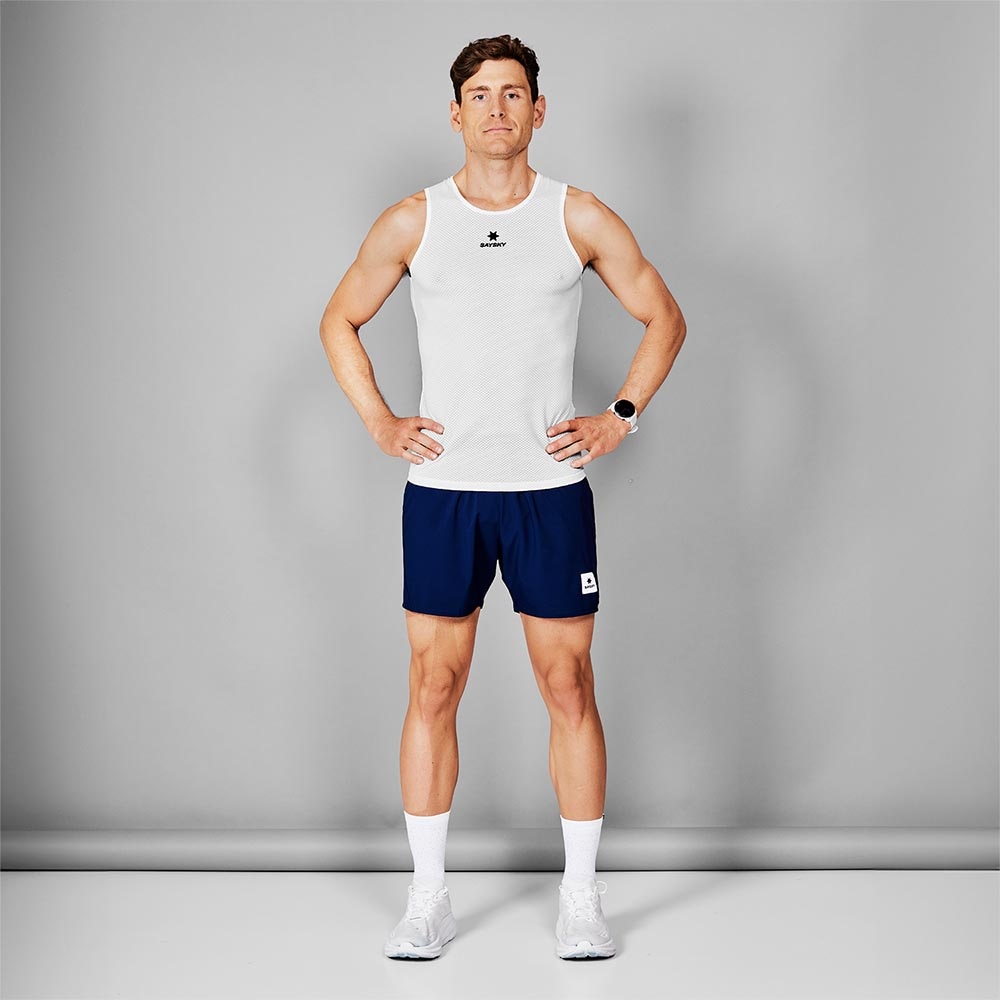 Saysky Mesh Base Layer Singlet Hvit