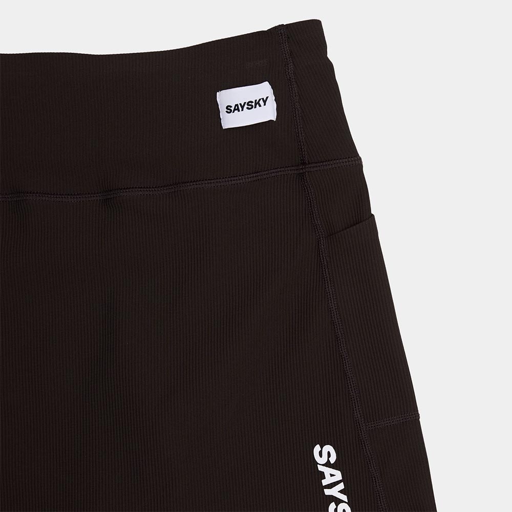 Saysky Combat+ Rib Shorts Tights 4" Dame Brun