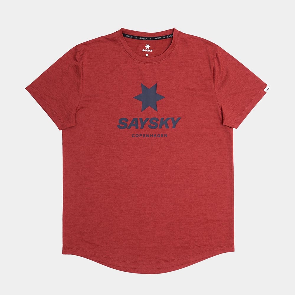Saysky Logo Combat Pro Kortermet Trøye Herre Rød