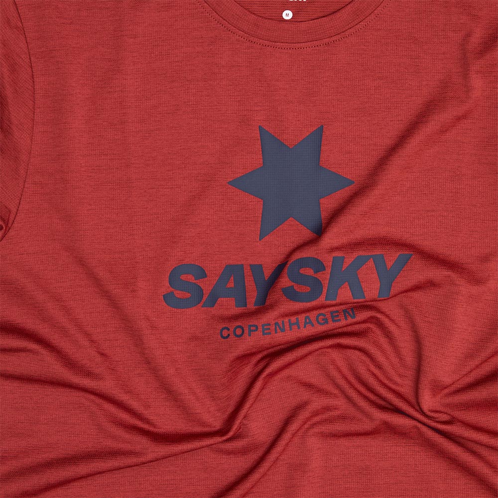 Saysky Logo Combat Pro Kortermet Trøye Herre Rød