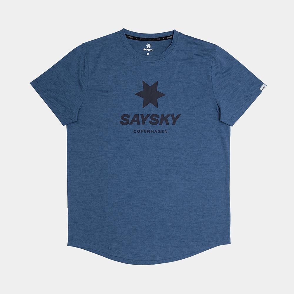 Saysky Logo Combat Pro Kortermet Trøye Herre Blå