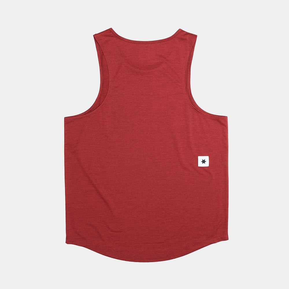 Saysky Logo Combat Pro Singlet Herre Rød