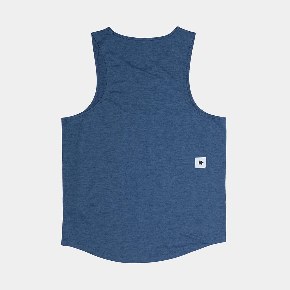 Saysky Logo Combat Pro Singlet Herre Blå