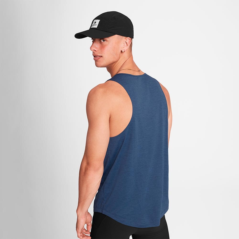Saysky Logo Combat Pro Singlet Herre Blå