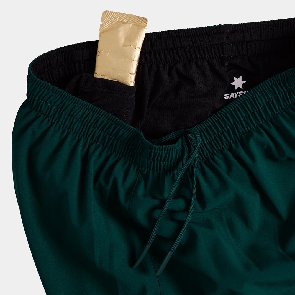 Saysky Pace 5'' Løpeshorts Herre Grønn