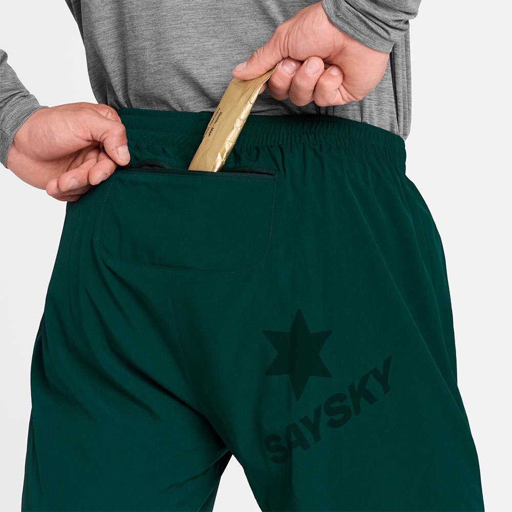 Saysky Pace 5'' Løpeshorts Herre Grønn