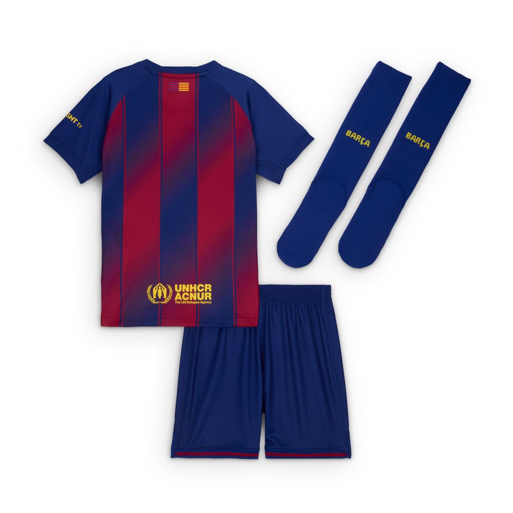 Nike FC Barcelona Draktsett 25/26 Barn Hjemme 