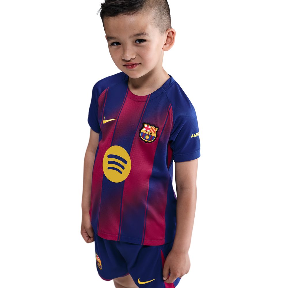 Nike FC Barcelona Draktsett 25/26 Barn Hjemme 
