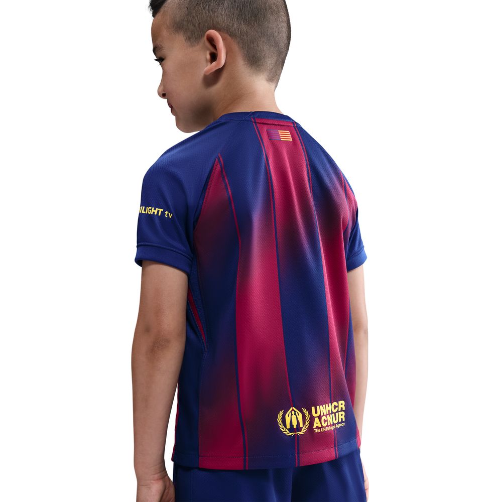 Nike FC Barcelona Draktsett 25/26 Barn Hjemme 