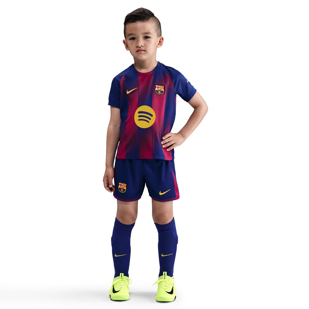 Nike FC Barcelona Draktsett 25/26 Barn Hjemme 