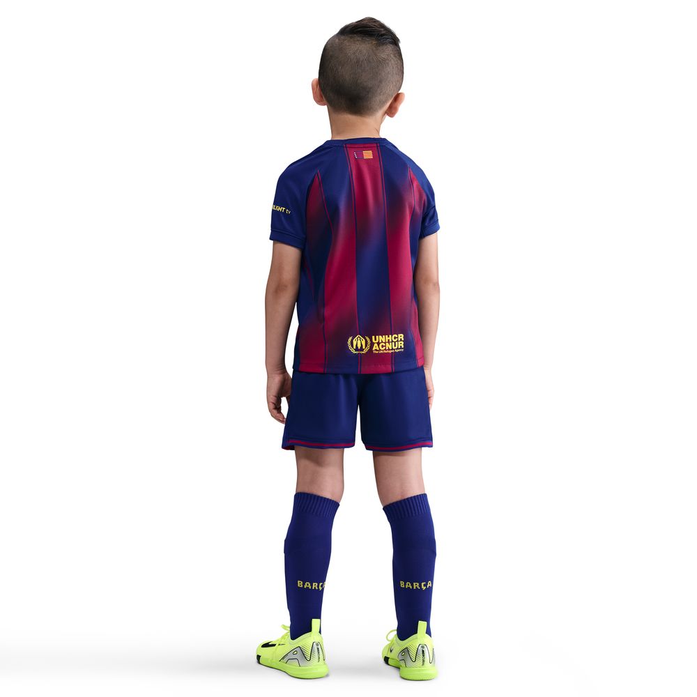 Nike FC Barcelona Draktsett 25/26 Barn Hjemme 