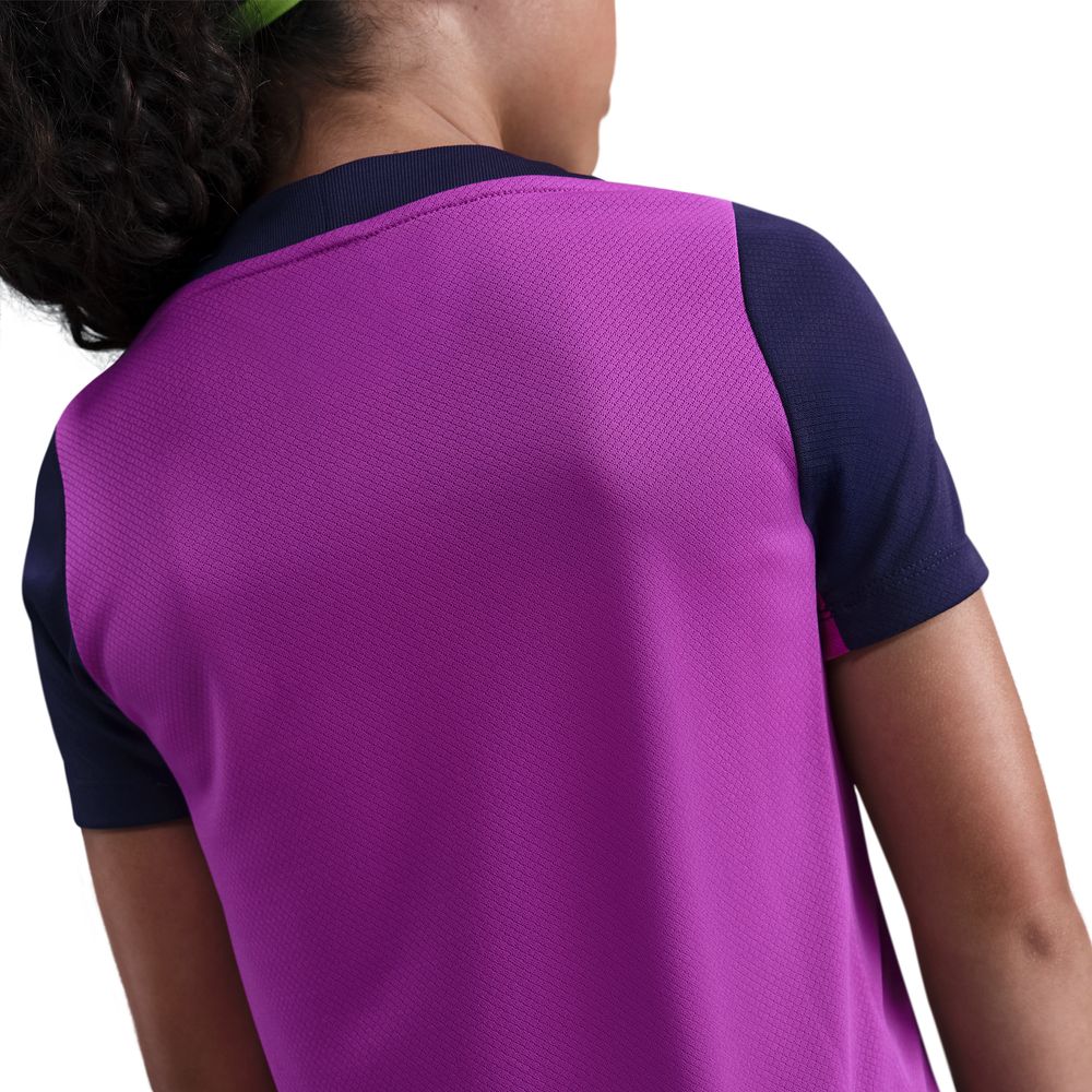 Nike FC Barcelona Dri-FIT Strike Treningstrøye Barn 25/26 Lilla