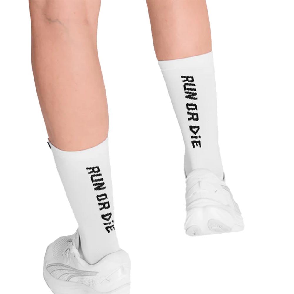 Saysky Combat High Socks Hvit/Sort